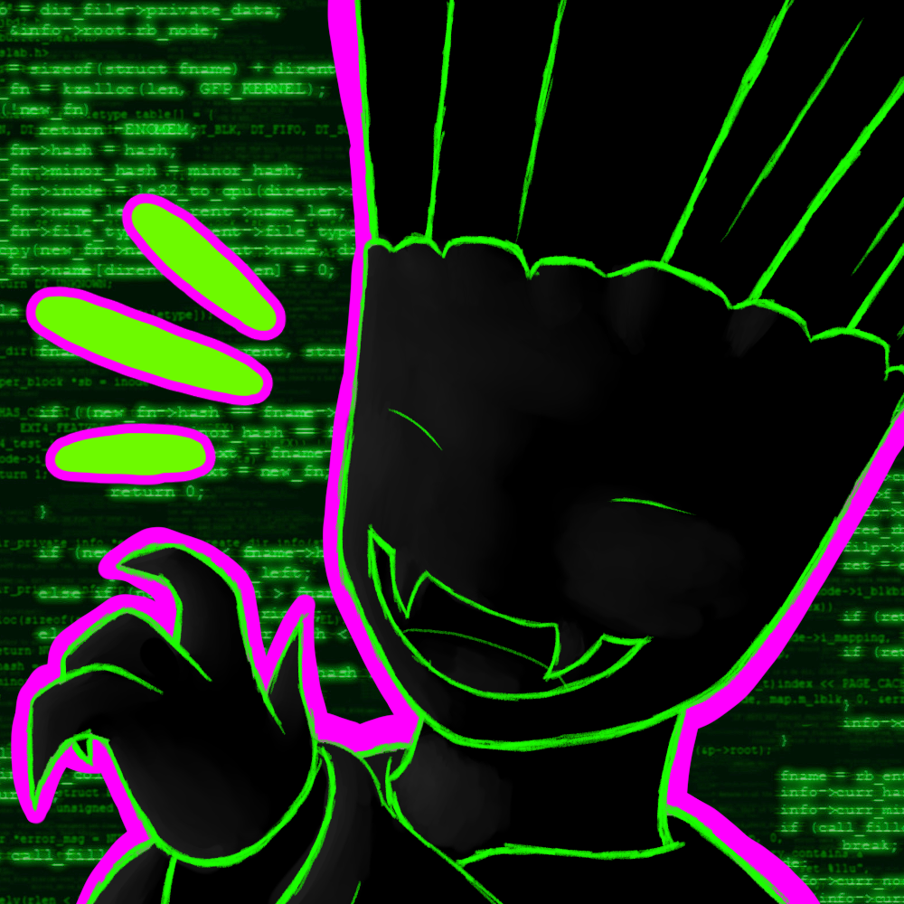 HTML System sona waving at the viewer